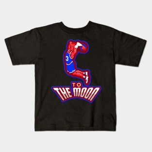 Wizards basketball dunk Kids T-Shirt